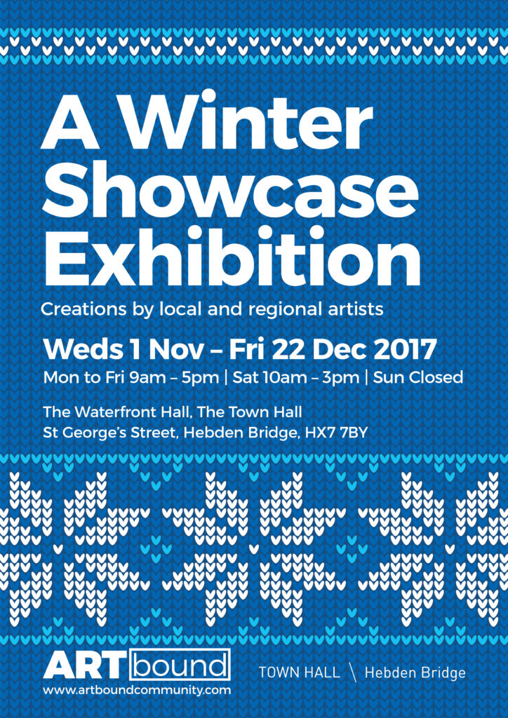 Winter Showcase Exhibition poster